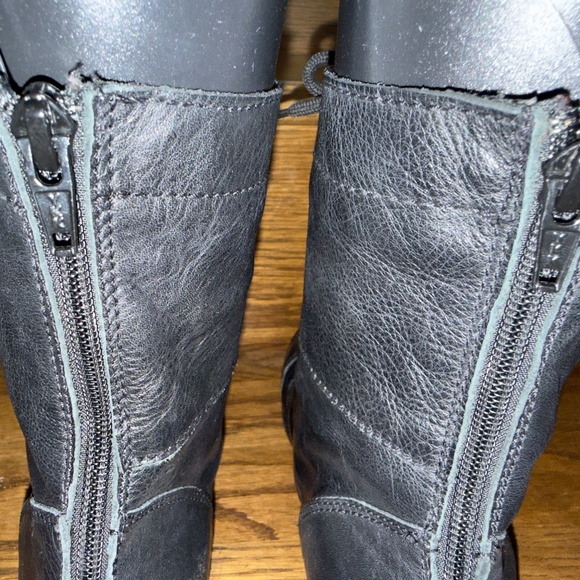Steve Madden Combat Boots Black 8.5 - Picture 9 of 11
